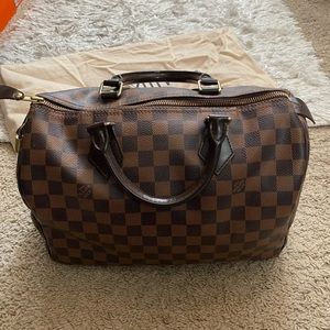 Louis Vuitton speedy 30 and dust bag